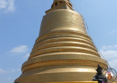 Estupa dorada del Templo Wat Saket