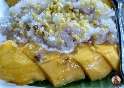 Mango Sticky Rice, postre tradicional tailandés