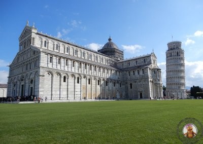 Duomo y Torre inclinada en la Piazza dei Miracoli