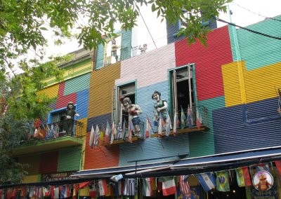 Barrio de La Boca en Buenos Aires