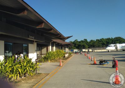 Edificio central del Aeropuerto de El Nido